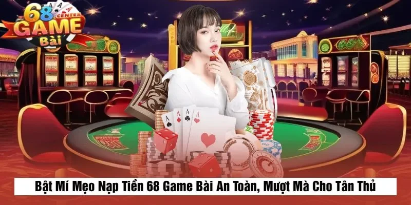 Bật Mí Mẹo Nạp Tiền 68 Game Bài An Toàn, Mượt Mà Cho Tân Thủ