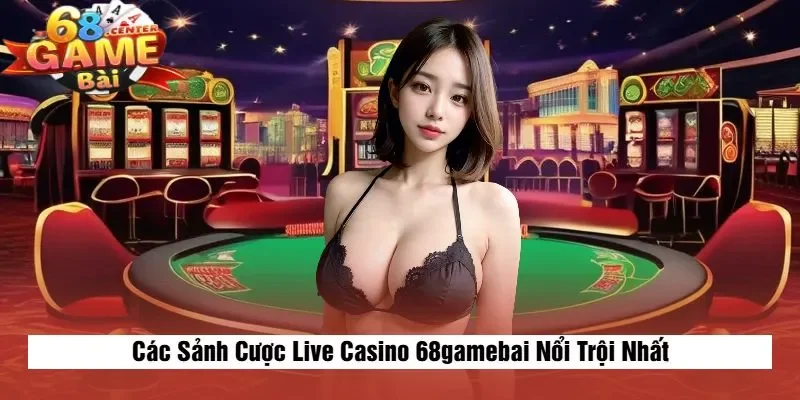 Các Sảnh Cược Live Casino 68gamebai Nổi Trội Nhất