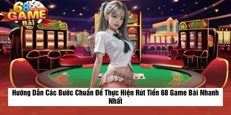Hướng Dẫn Các Bước Chuẩn Để Thực Hiện Rút Tiền 68 Game Bài Nhanh Nhất